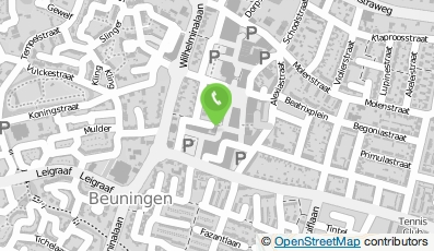 Bekijk kaart van Restaurant San Tiago in Beuningen (Gelderland)
