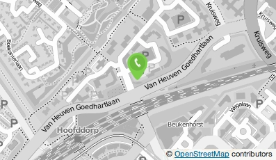 Bekijk kaart van Hampton by Hilton Amsterdam Airport Schiphol in Hoofddorp