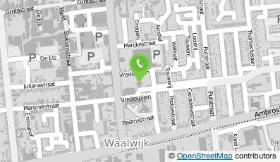 Bekijk kaart van Woonzorgcentrum Antoniushof in Waalwijk