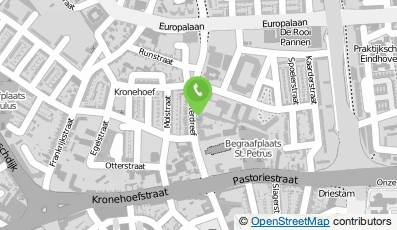Bekijk kaart van Woonzorgcentrum Kronehoef in Eindhoven