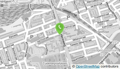 Bekijk kaart van Tandartspraktijk Hereweg  in Groningen