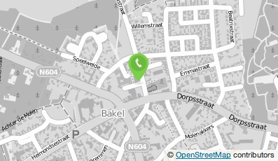 Bekijk kaart van Oogzorgcentrum Peter Hendriks in Bakel