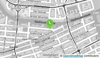 Bekijk kaart van Bureau Vergist in Amsterdam