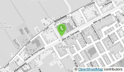 Bekijk kaart van Jenn's Beautysalon in Jubbega