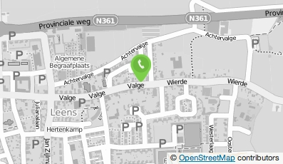 Bekijk kaart van Dakdekkersbedrijf Klaas Boneschansker B.V. in Leens