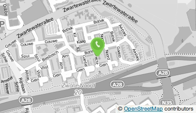 Bekijk kaart van Robert van Poorten Brood en banket in Zwolle