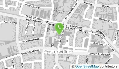 Bekijk kaart van K & F hairstyle Oosterwolde in Oosterwolde (Friesland)