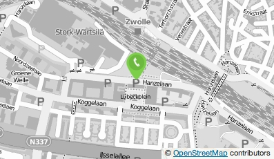 Bekijk kaart van Bodrum Place in Zwolle