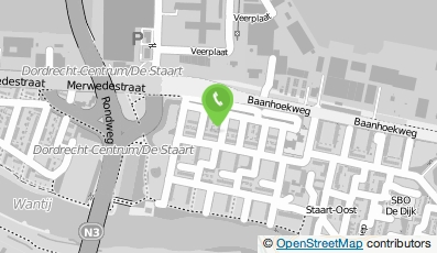 Bekijk kaart van Skischool Drechtsteden B.V. in Dordrecht