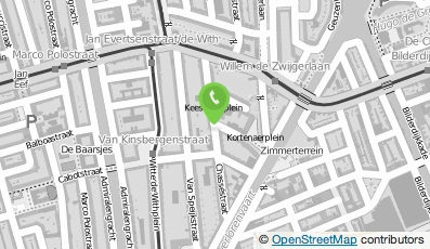 Bekijk kaart van Paul te Hietbrink in Amsterdam
