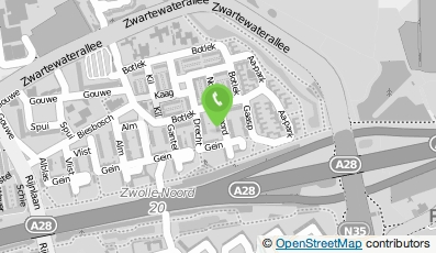 Bekijk kaart van Marenk Rijopleidingen in Zwolle