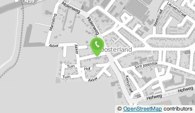 Bekijk kaart van Arij Koppert grondwerken & montage in Oosterland