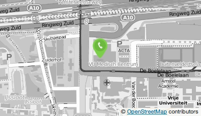 Bekijk kaart van Visser Contactlenzenpraktijk B.V. in Amsterdam