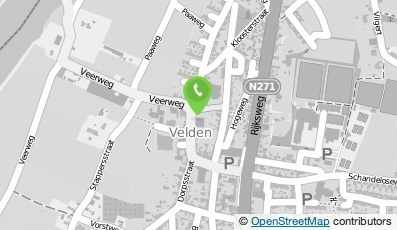 Bekijk kaart van WBC Velden in Velden