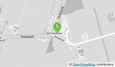 Bekijk kaart van Bouwbedrijf Jansma in Siegerswoude