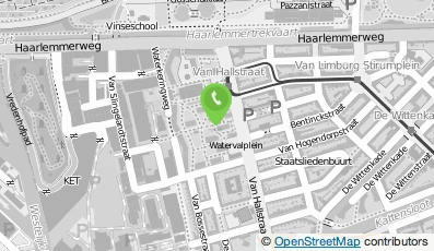 Bekijk kaart van Boris Bergshoeff in Amsterdam