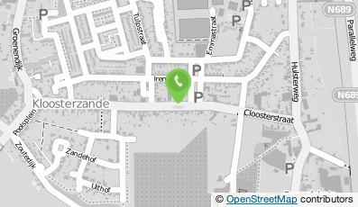 Bekijk kaart van Café Kloostertuin in Kloosterzande
