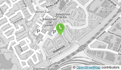 Bekijk kaart van Schoonmaakbedrijf en Glazenw. Van de Peppel & Zn. in Amsterdam