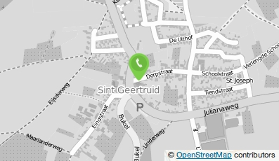Bekijk kaart van B&B 't Kruideniertje in Sint Geertruid