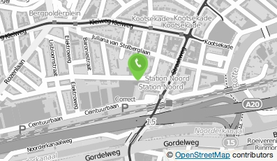 Bekijk kaart van Blue Street in Rotterdam