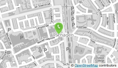 Bekijk kaart van Café 'Spoorzicht' in Schagen
