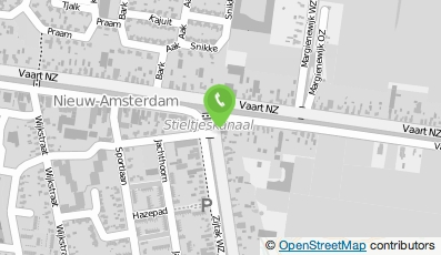 Bekijk kaart van Horecacentrum 'De Viersprong' in Nieuw-Amsterdam