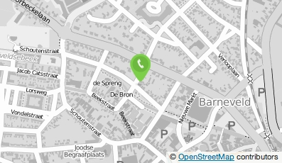 Bekijk kaart van Dienstverlening De Witte in Barneveld