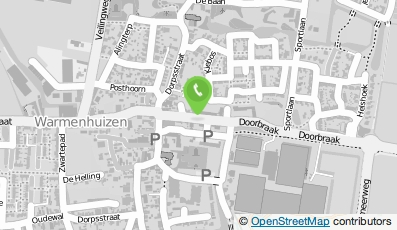 Bekijk kaart van Dienstverleningsbedrijf Joost Oud in Warmenhuizen