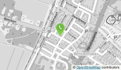 Bekijk kaart van BOB Commerce in Bennebroek