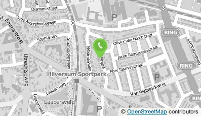 Bekijk kaart van Zoontjens ter Heijne in Hilversum