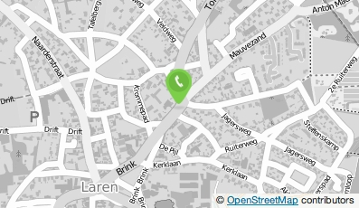 Bekijk kaart van Laren in Laren (Noord-Holland)