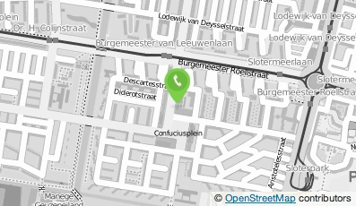 Bekijk kaart van Slotenservice Centrum in Amsterdam
