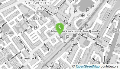 Bekijk kaart van Koffiekompaan in Nieuwerkerk aan den Ijssel