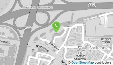 Bekijk kaart van Osteopathie Maes in Gorinchem