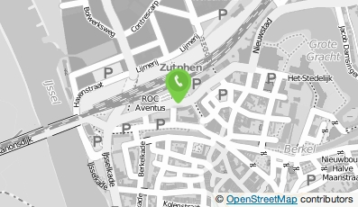 Bekijk kaart van Grieks Restaurant Mykonos in Zutphen