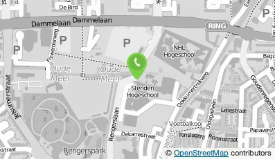 Bekijk kaart van NHL Stenden Hogeschool Leeuwarden Rengerslaan 8 in Leeuwarden