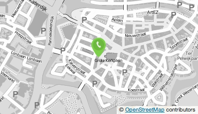 Bekijk kaart van Eetcafe de Kleine in Zwolle