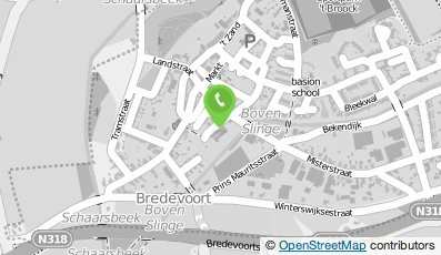 Bekijk kaart van DeMolenwinkel.nl in Bredevoort