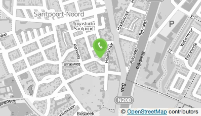 Bekijk kaart van Prime, fit & health centre in Santpoort-Noord