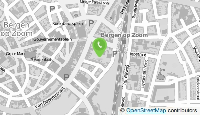 Bekijk kaart van Bouwbedrijf Oostdijk in Bergen op Zoom