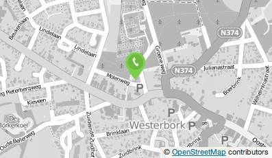 Bekijk kaart van Tandartsenpraktijk Booij Westerbork in Westerbork