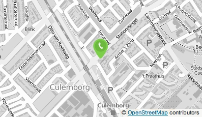 Bekijk kaart van Praktijk Voetsievoetreflex in Culemborg