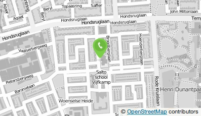 Bekijk kaart van Korein Hettenheuvel in Eindhoven