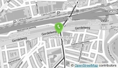 Bekijk kaart van Partou KDV Bergweg 37d in Rotterdam