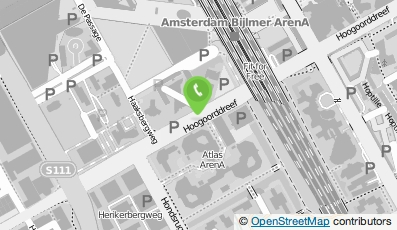 Bekijk kaart van ABN AMRO Bank N.V. in Amsterdam