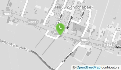 Bekijk kaart van Dagcentrum De Beek B.V. in Nieuw-Schoonebeek
