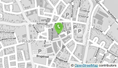 Bekijk kaart van Brasserie De Haenehof in Raalte