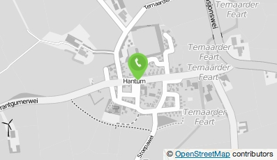 Bekijk kaart van Atelier Hiltsje in Hantum