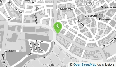 Bekijk kaart van Blended Boetiek & Koffie in Bergen op Zoom