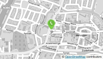 Bekijk kaart van Marten's Fish & Chips in Franeker